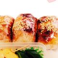 mamadonna's cooksnap of when they made 染みてるぅー？肉巻きおにぎり.