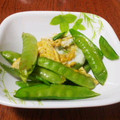 のんたんΣ's cooksnap of when they made 絹さやの卵とじ.