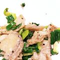 のりたまーにゃ's cooksnap of when they made 暑い夏に！ねぎまみれ♡塩ホル炒め.
