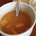 メグゾー's cooksnap of when they made トマトと卵のチーズいりコンソメスープ.