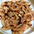 ぽぴぽぴ's cooksnap of when they made 蓮根の照り煮.