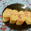 赤い電話's cooksnap of when they made お弁当にも〜紅生姜の玉子焼き♪.