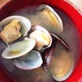 ☆ポコちゃん☆'s cooksnap of when they made あさりの味噌汁.