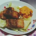 かなﾟ+.ﾟ's cooksnap of when they made お弁当に！フライパンでめかじきの立田揚げ.