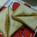 おろくにける's cooksnap of when they made ☆ホットサンド☆レタス～ハムチーズ♪.