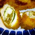 トモスケ's cooksnap of when they made 梅しそチーズのささみフライ.