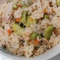 kimimaruo's cooksnap of when they made そら豆とザーサイの炊き込みご飯.
