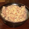 uta5's cooksnap of when they made レンジチン！ボウル１個　★ニンニクおこわ.