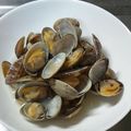 ERIKA❀'s cooksnap of when they made 絶品☆あさりの酒蒸し♪.