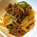 cicamama's cooksnap of when they made 牛細切れ肉で☆ニンニクコチュジャン炒め☆.
