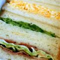 vegeange's cooksnap of when they made きゅうりのサンドイッチ.