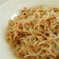 rukiruna's cooksnap of when they made 糸こんにゃくとツナの炒め煮✿.