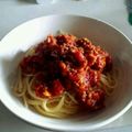 ハルハル＊'s cooksnap of when they made 超簡単で美味しい♡ミートソース♡.
