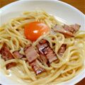 つーてん's cooksnap of when they made ☆ 失敗ナシ♪ 簡単❁カルボナーラ ☆.