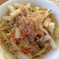 なふにし's cooksnap of when they made 簡単♪キャベツときのこの和風パスタ.