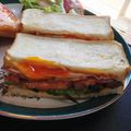 みきポン酢's cooksnap of when they made 週末ランチに・・BLT☆Eサンド♡.