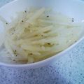 _n_a_o_'s cooksnap of when they made じゃがいもペペロンチーノ？.