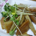 まぶたん's cooksnap of when they made 揚げだしゴボウ＆さつま揚げ.