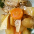 ninkotaro's cooksnap of when they made 圧力鍋で鶏と大根のさっぱり煮.