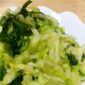 MofeMofee's cooksnap of when they made キャベツと大葉のさっぱり浅漬け.