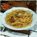 SUI＊KOH's cooksnap of when they made エビとベビーホタテのバター醤油パスタ♪.