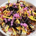 seiko0708's cooksnap of when they made 五目ちらし寿司☆お花見に行楽にお祝いに♪.