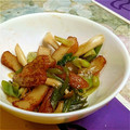 はるしおーね's cooksnap of when they made 朝ご飯に♡おつまみに♪さつま揚げネギ炒め.