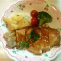 smileベア's cooksnap of when they made ｳﾁの洋食屋さん✿ポークソテー✿.
