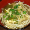ささらんらん's cooksnap of when they made ほっこり優しいすまし汁♡きのこのかき玉汁.