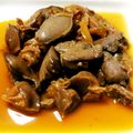 莉彩パパ's cooksnap of when they made 鶏レバーの梅酒煮.
