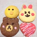 ann:D's cooksnap of when they made とっても簡単!!LINE＊ｷｬﾗｸｯｷｰ.