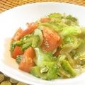 イベ長's cooksnap of when they made ゴーヤのサラダ.