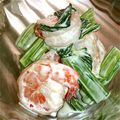 ♡タンポポ♡'s cooksnap of when they made 小松菜とエビのマヨポン和え.