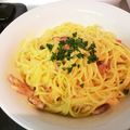 めぐぴちゅ's cooksnap of when they made 簡単お店の味☆全卵使用の絶品カルボナーラ.