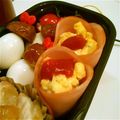 ＊kanakana＊'s cooksnap of when they made お弁当に♪ハムでたまごをクルっと♪＾＾.