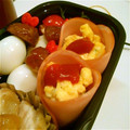 ＊kanakana＊'s cooksnap of when they made お弁当に♪ハムでたまごをクルっと♪＾＾.