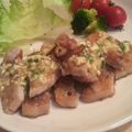 キキ６６'s cooksnap of when they made 豚ロース肉のソテー＆卵ソース.