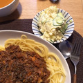 higayama's cooksnap of when they made 舞茸のボロネーゼソース.