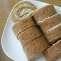 ☆なずはんたろう☆'s cooksnap of when they made 米粉のロールケーキ　卵なし　.