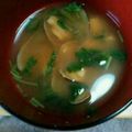 ハナりんご☆ミ's cooksnap of when they made アサリと三つ葉のお味噌汁.