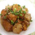 アズーロコンパクト's cooksnap of when they made トロ～ン♡里芋,鶏肉の揚げだし煮.