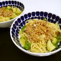 akilondon's cooksnap of when they made 納豆とアボカドの和風パスタ＊.
