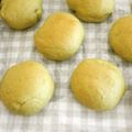 反省堂書店（のぐち）'s cooksnap of when they made 和風♡甘露煮♡栗と抹茶のパン♡ＨＢ.