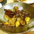 たか主婦's cooksnap of when they made 新じゃがとごぼうの唐揚げ甘辛ダレ.