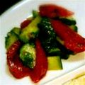 ザッキーナ23's cooksnap of when they made 簡単・美味しい(*^^*)トマトのナムル.