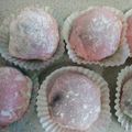 natushale's cooksnap of when they made もち粉で作るイチゴ大福♪.