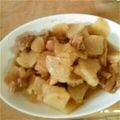 かしこ＆かおちゃん's cooksnap of when they made 簡単３ステップ！大根と鶏肉の照り煮.