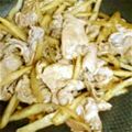 ふくにゃん0421's cooksnap of when they made 簡単ヘルシーおつまみ★ピリ辛豚ごぼう.
