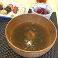 kumi93935's cooksnap of when they made 激早！おぼろ昆布と梅干しの吸い物.