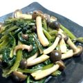 わだゆゆ's cooksnap of when they made ホウレン草とキノコのすし酢炒め.